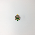 Callie Mask Christmas enamel pin - Christmas Tree for face mask or fashion items.